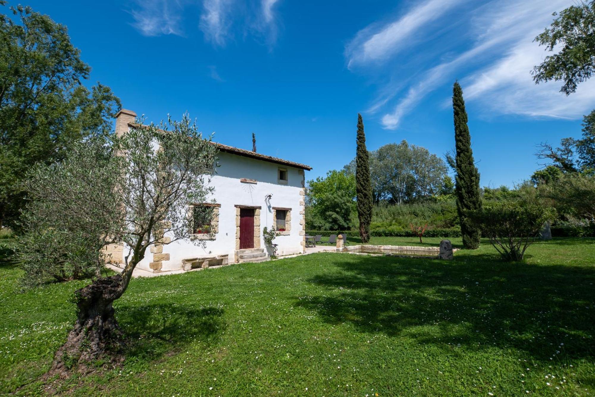 Вилла Mas Des Eaux Claires Arles Camargue Сен-Жиль Экстерьер фото