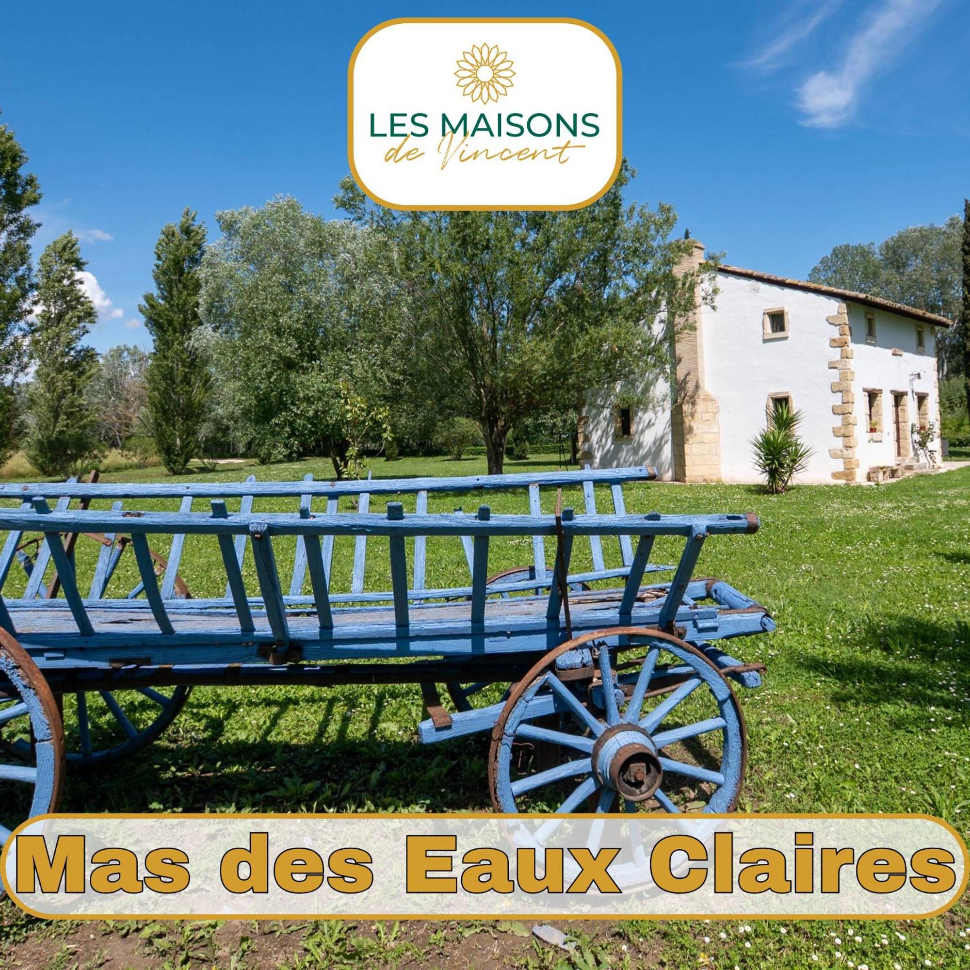 Вилла Mas Des Eaux Claires Arles Camargue Сен-Жиль Экстерьер фото